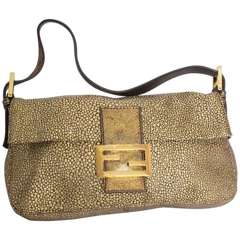 fendi gold metallic handbags|vintage Fendi bags for sale.